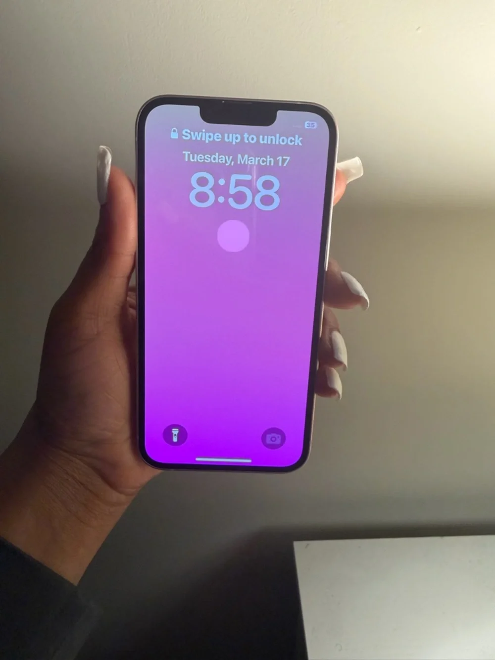 iPhone 13 UNLOCKED with Black Front and Baby Pink Back. READY for SHIPPING!